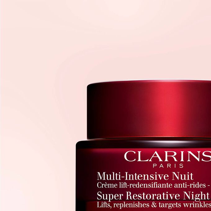 Super-Restorative Night Cream Dry skin, beholder og emballasje fra resirkulert glass og resirkulert plast