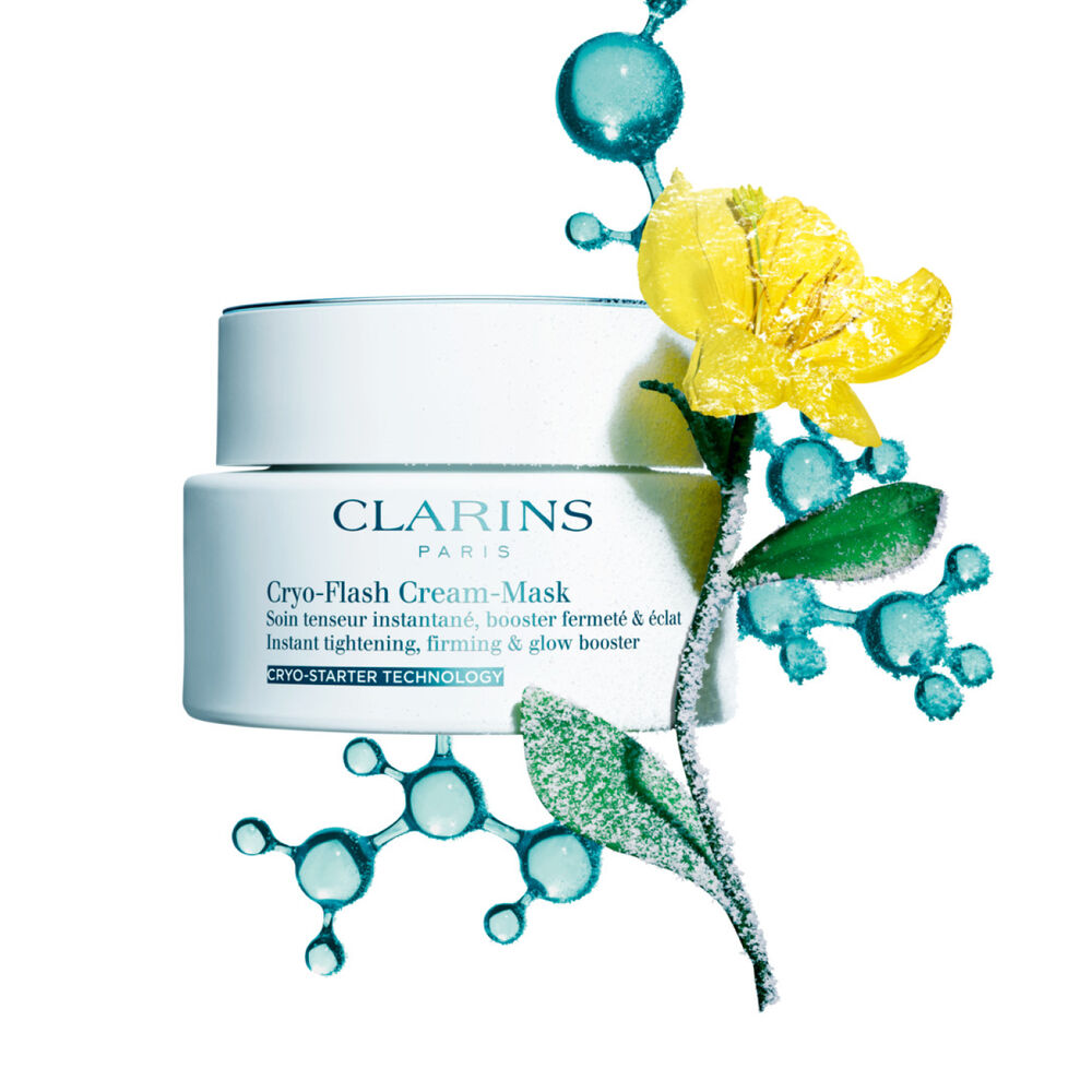Cryo-Flash Mask pakkebilde med ingredienser