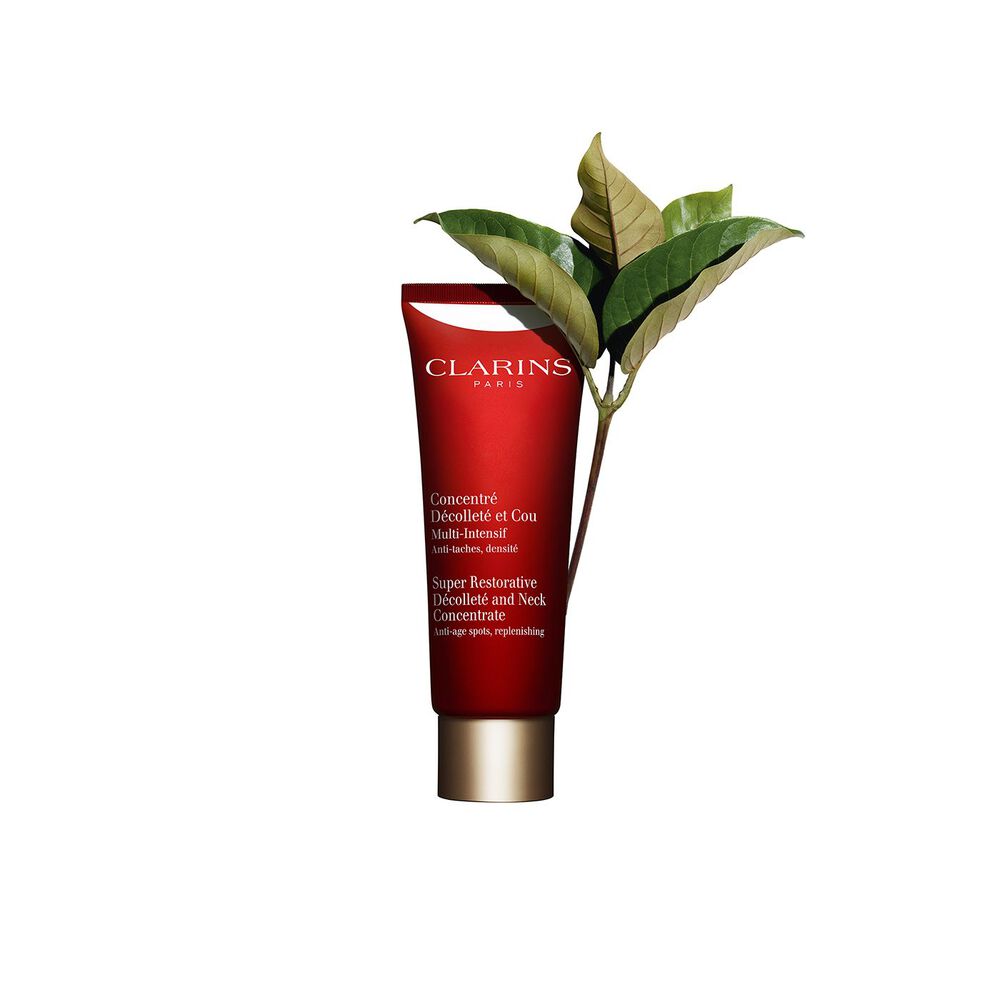 Super Restorative Décolleté & Neck Concentrate 75ml pakkebilde med ingrediens