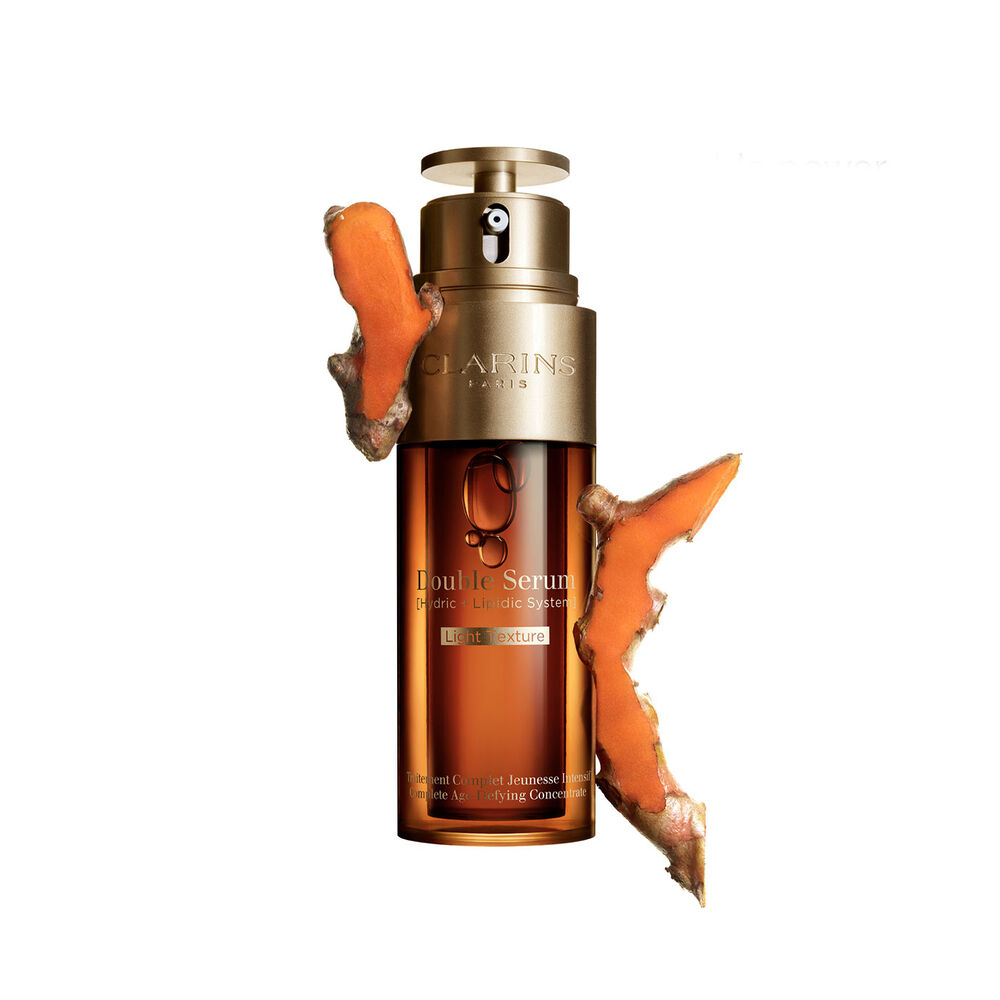 Double Serum Light Texture bilde av pakke med ingrediens