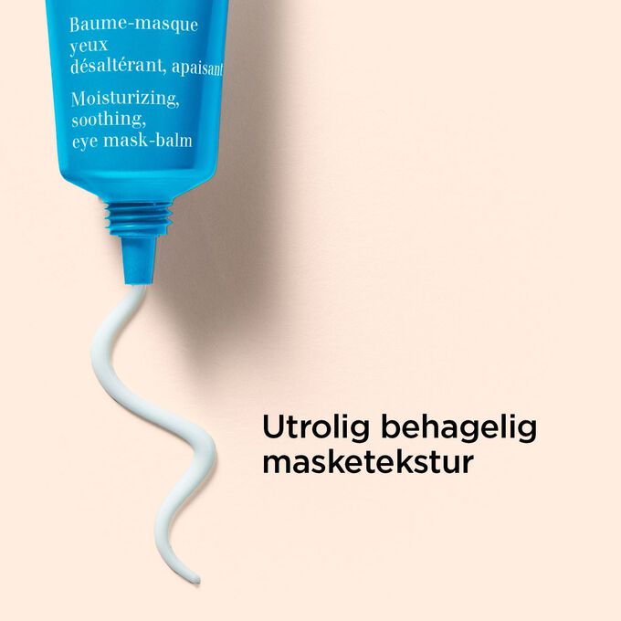 Total Eye Hydrate utrolig behagelig masketekstur