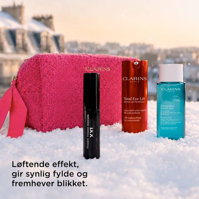 Produktbilde av Clarins Men-julesett med pleie som fukter, renser og beroliger t&oslash;rr eller sensitiv hud