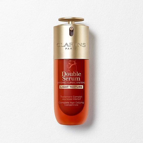 Produktbilde av Double Serum Light Texture. Et serum som synlig gjør huden fastere og gir mer glød.