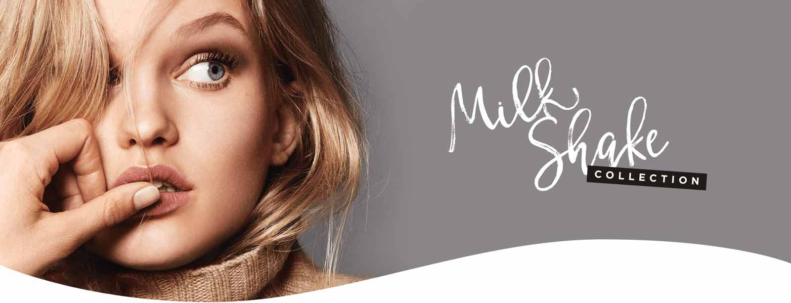 Modell og logo for Milkshake Collection