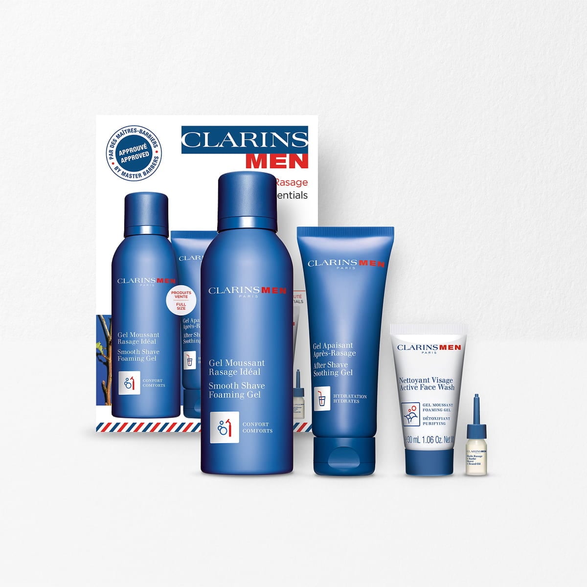 ClarinsMen Barber Loyalty Set
