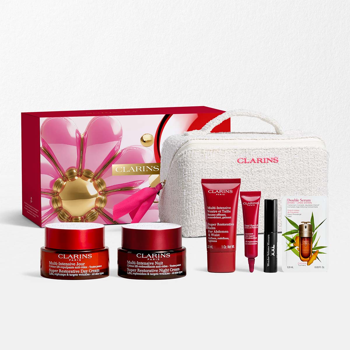 Anti-rynke hudpleierutinesett - Super Restorative