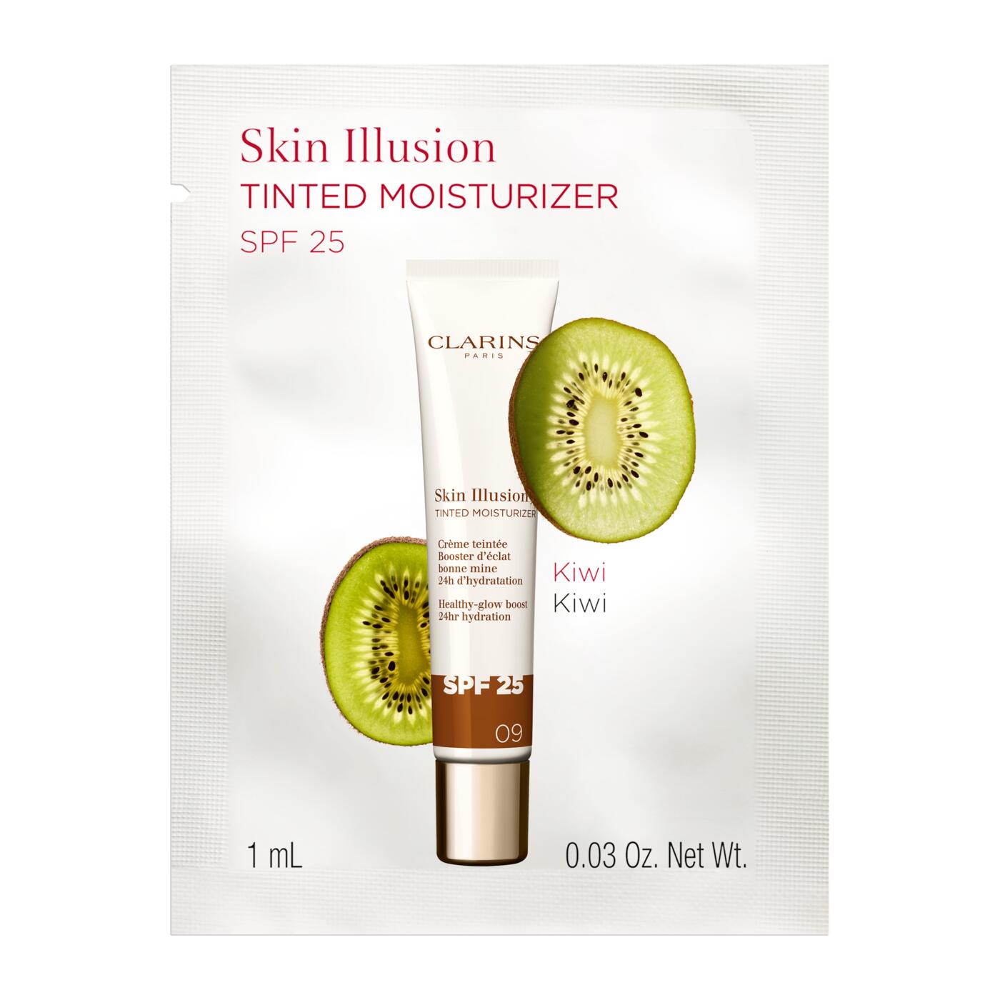 SKIN ILLUSION TINTED MOISTURIZER 09 SAMP 1ML SPF25