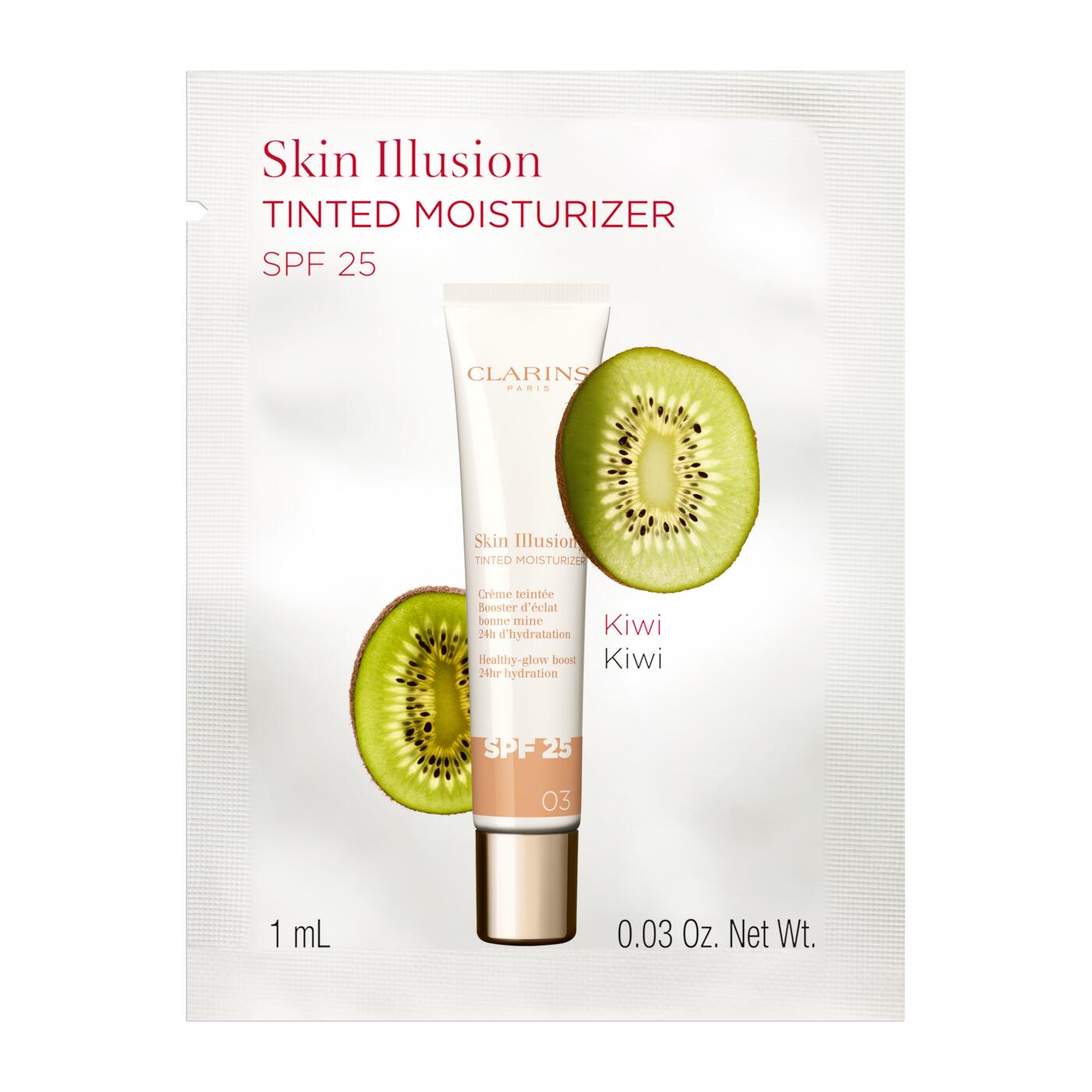 SKIN ILLUSION TINTED MOISTURIZER 03 SAMP 1ML SPF25