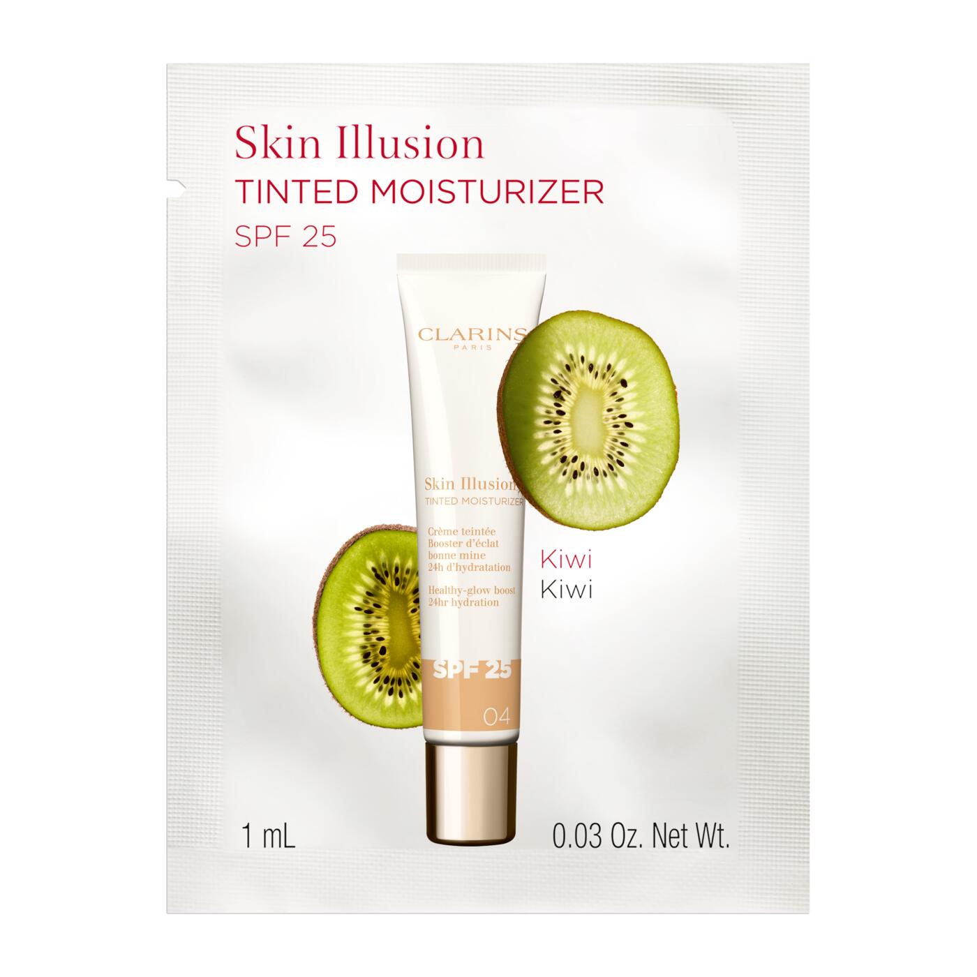 SKIN ILLUSION TINTED MOISTURIZER 04 SAMP 1ML SPF25