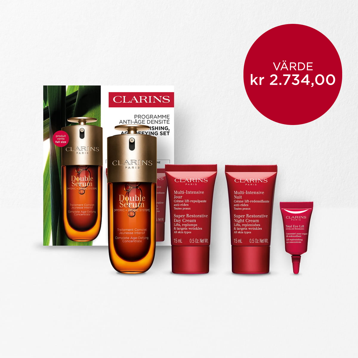 Double Serum &amp; Multi-Intensive Set for Younger Skin